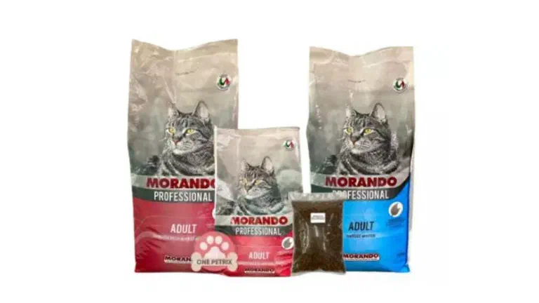 Ba túi hạt Morando Professional các cỡ cùng một túi hạt nhỏ đã mở