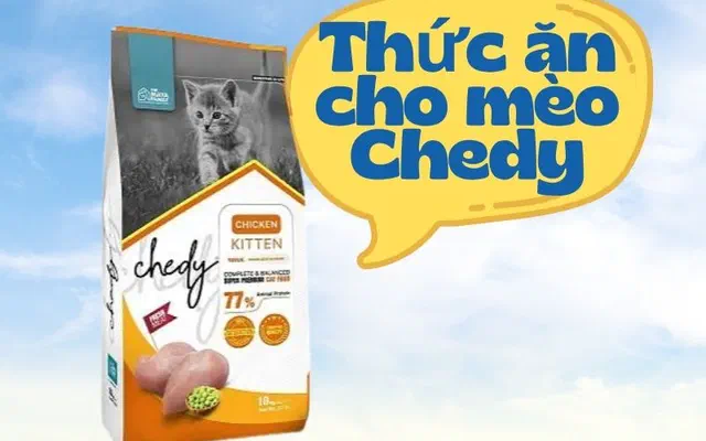 Thức ăn cho mèo Chedy - Thức ăn khô hoàn chỉnh từ Maya Family Pet